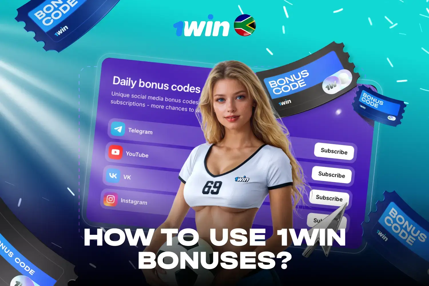 How to use 1Win South Africa bonus offers